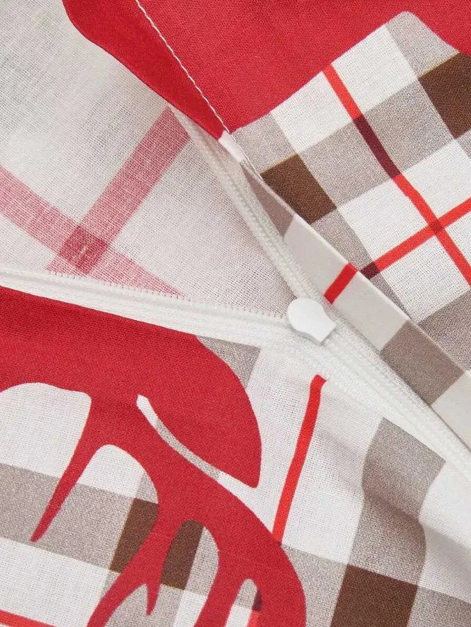 PrzytulneMieszkanie.pl PrzytulneMieszkanie.pl Pościel z bawełny Renforcé KITZBUHL wzorzysta Rozmiar pościeli: 80 x 80 cm | 135 x 200 cm