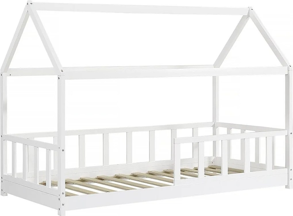 Łóżko dziecięce kabinowe "Mila" - 90 x 190 cm - białe