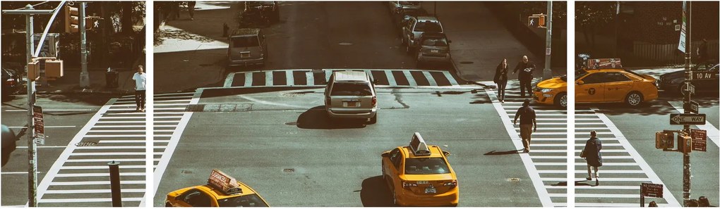 Obraz - New York (170x50 cm)