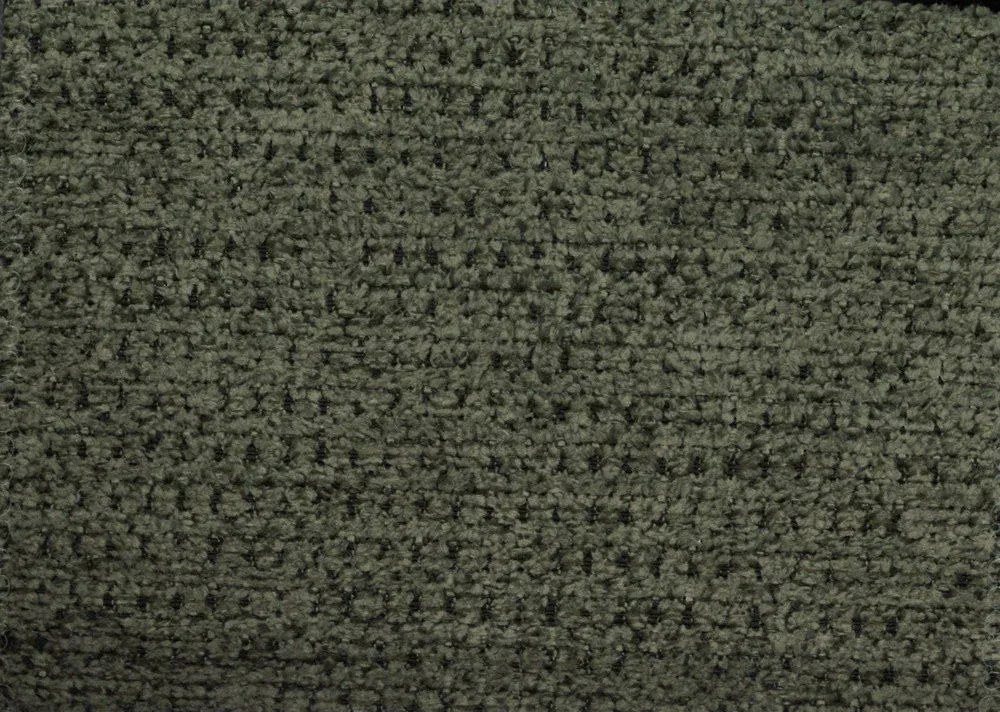 Ciemnozielony narożnik z tkaniny szenilowej (lewostronny/w kształcie litery L) Amsterdam – Scandic