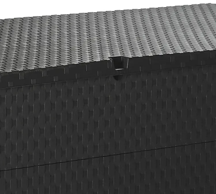 Antracytowa skrzynia ogrodowa R2-K95