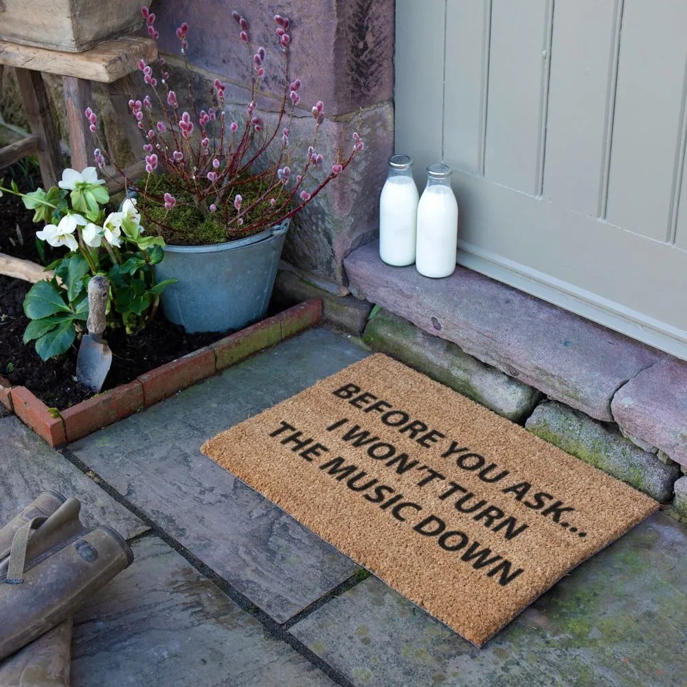 Wycieraczka z włókna kokosowego 40x60 cm Loud Music – Artsy Doormats