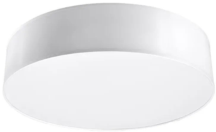 Biały minimalistyczny plafon - EX507 R9-S76