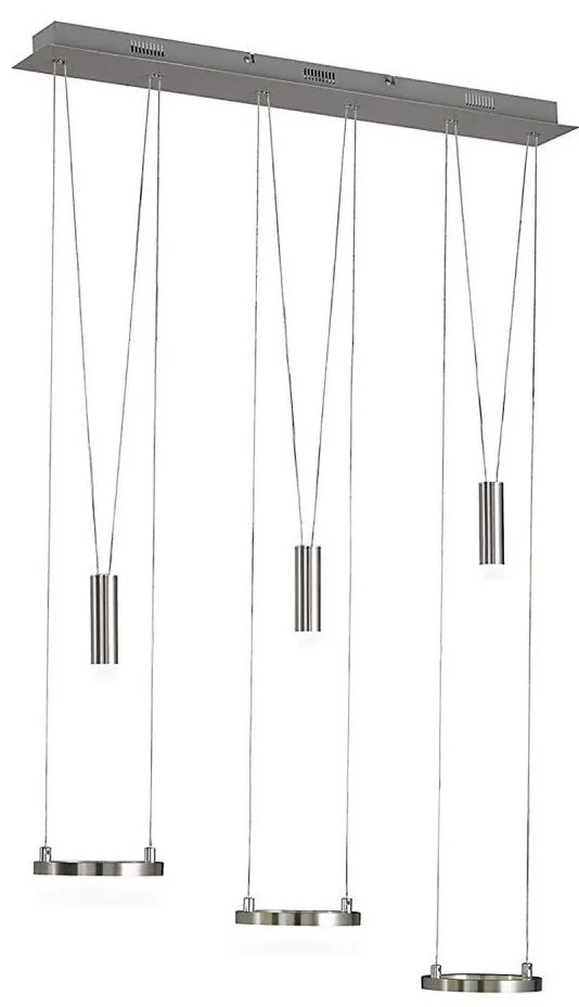 Wofi 7263.06.54.6000 - LED regulowany żyrandol na linkach 3xLED/7,5W/230V + 3xLE