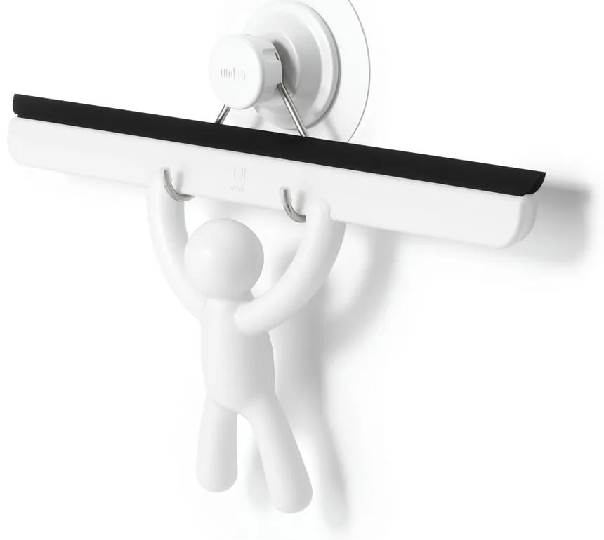 Biała ściągaczka z uchwytem 26 cm Buddy – Umbra