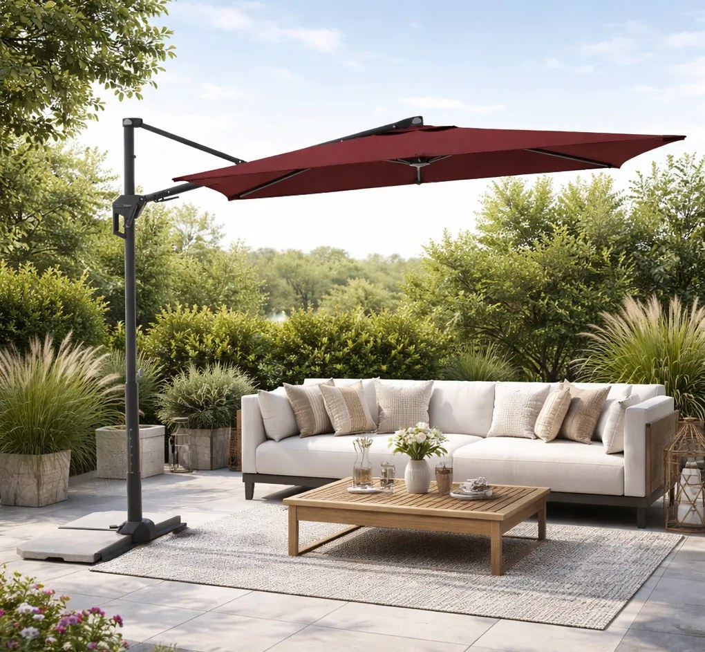 Doppler ACTIVE 240 x 135 cm bordo