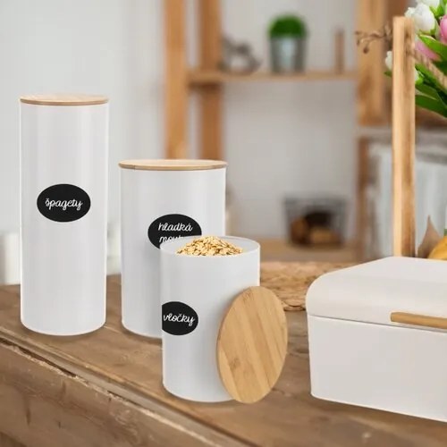 Orion Chlebak blaszany WHITELINE, 42 x 24 x 16,5 cm