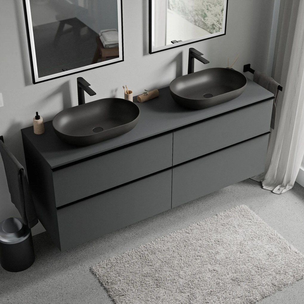 Szafka pod umywalkę nablatową LAVOA 160 cm