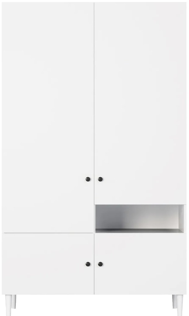 Szafa DULLUM 120x205cm, biała