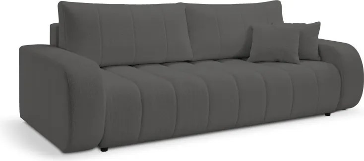 Sofa BALOO z funkcja spania i pojemnikiem CIEMNY SZARY LAMBI 12