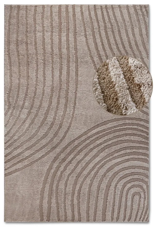 Beżowy dywan 80x120 cm Pigment Beige – Elle Decoration