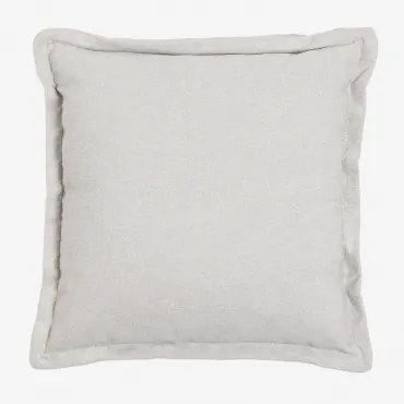 Kwadratowa Poduszka (53x53 Cm) Kata Tkaniny Beżowy Krem - Sklum