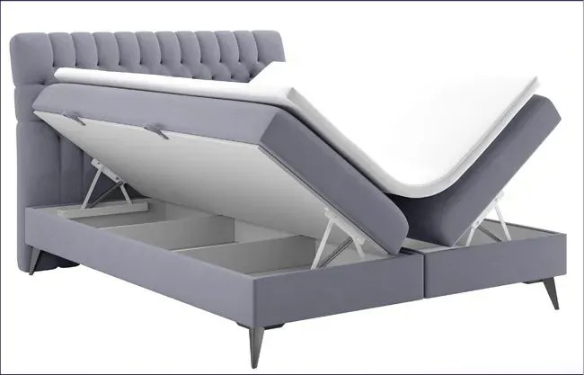 Podwójne łóżko boxspring 180x200 S1-E05