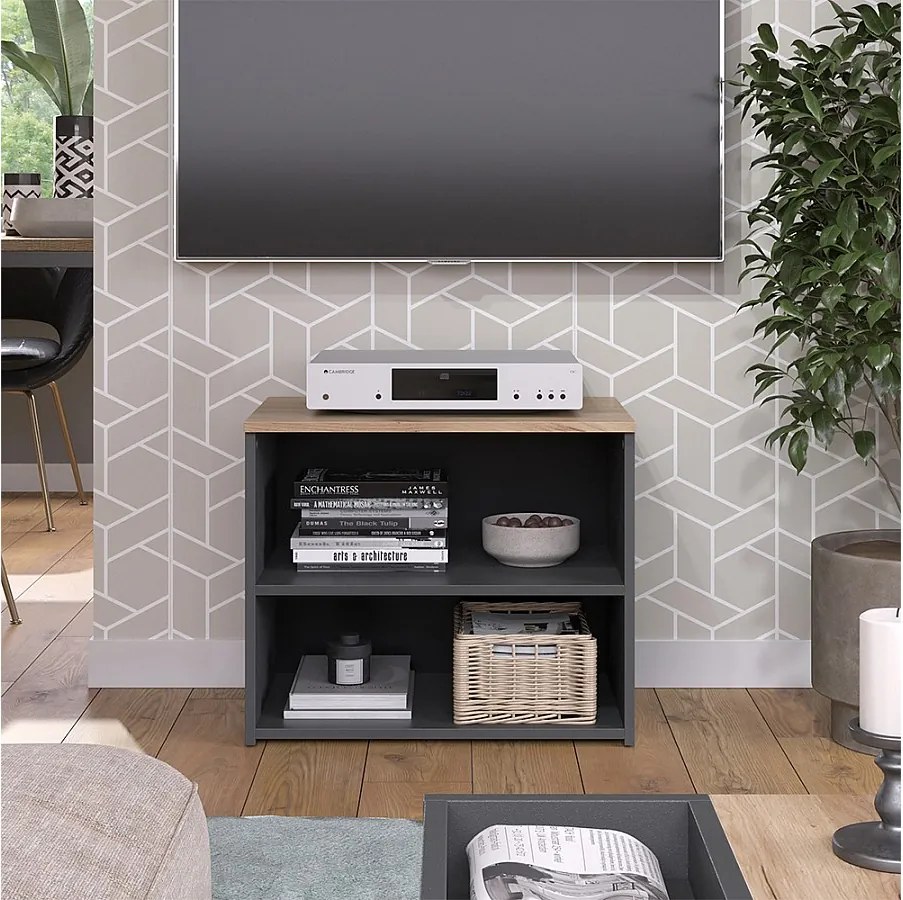 Lowboard antracyt/sonoma 60x40x50 wido