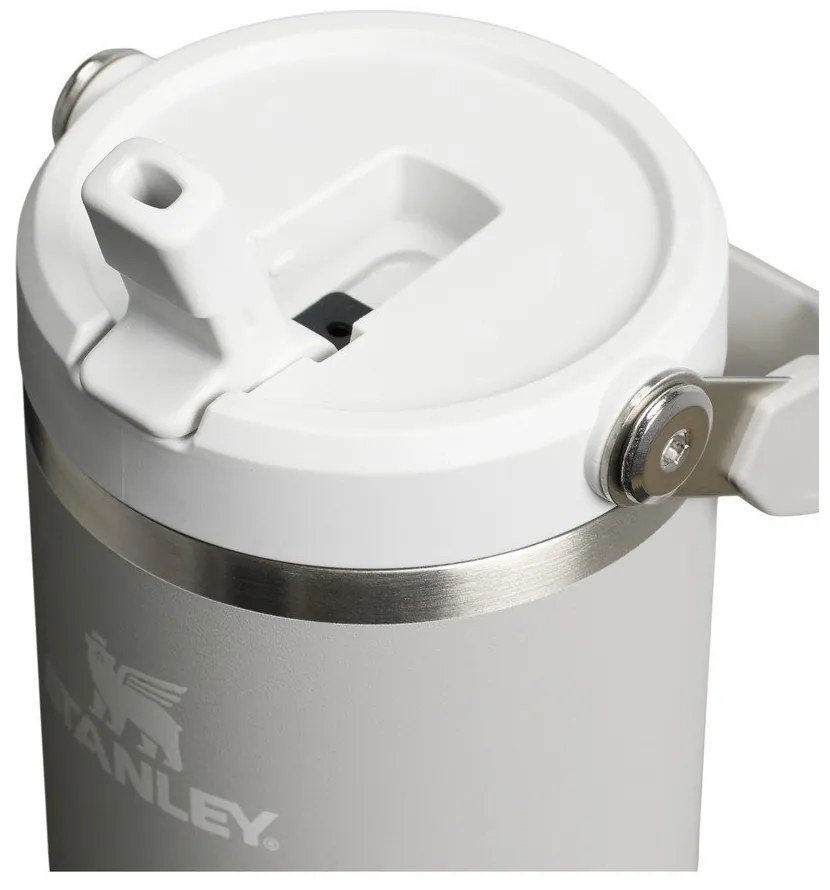 Szarobeżowy termos 890 ml IceFlow Flip Straw 2.0 – Stanley