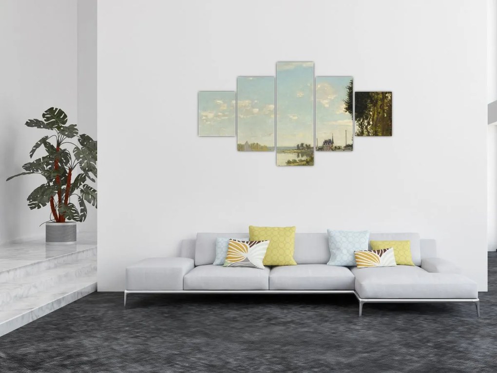 Obraz - Claude Monet, Argenteuil, reprodukcje (125x70 cm)