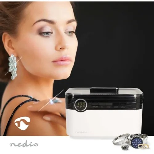 Profesjonalna myjka ultradźwiękowa NedisJECL120WT, 1800 ml