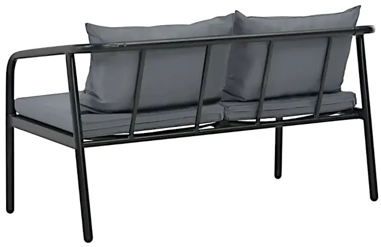 Dwuosobowa sofa ogrodowa z poduszkami - Egon
