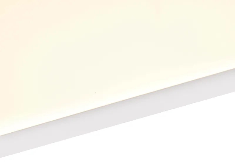 Nowoczesna lampa sufitowa stalowa 120 cm z LED 4-stopniowym ściemniaczem - Liv Nowoczesny Oswietlenie wewnetrzne