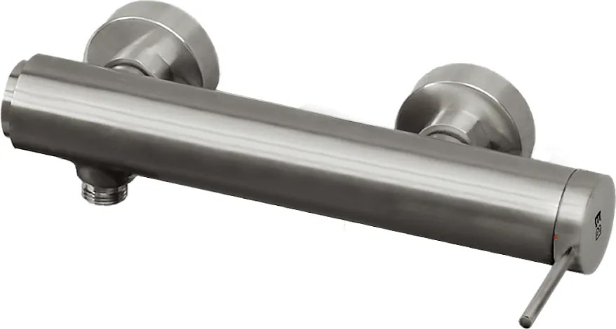 Luisa mieszacz prysznicowy mechaniczny szczotkowanej stali nierdzewnej - Essebagno