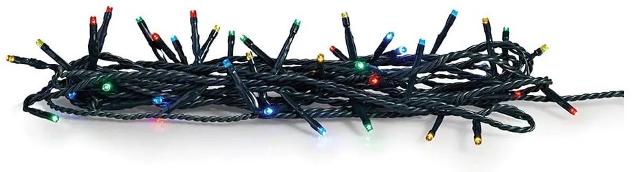 Zielona girlanda świetlna LED Markslöjd Sken Multi, 80 lampek, dł. 13 m