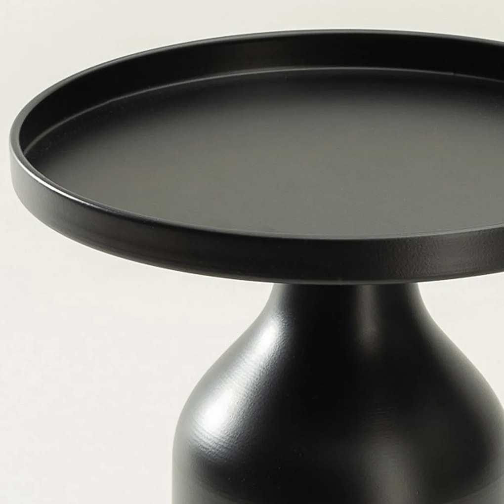 Stolik metalowy Black Loft II 28x45 cm