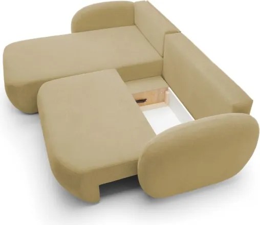 Narożnik OLIO Lewostronny w tkaninie Aragon 35