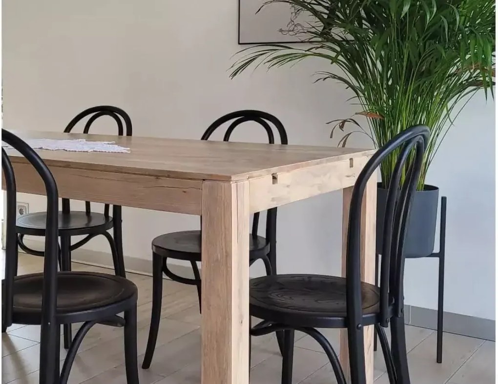 Stół do jadalni mango 180 cm z egzotycznego litego drewna
