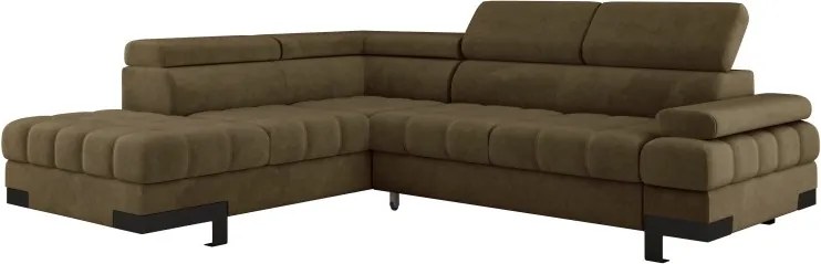 Narożnik SELVA L z funkcją spania i pojemnikiem SALVADOR 10 WERSAL