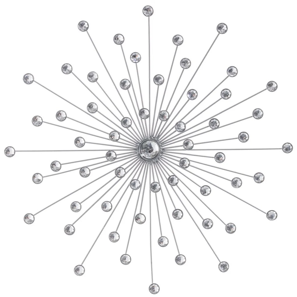 Dekoracja Space silver 48cm