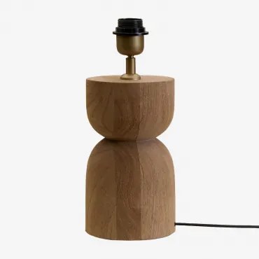 [*]podstawa Do Lampy Stołowej Diniz ↑20 Cm & Drewno Mango - Sklum