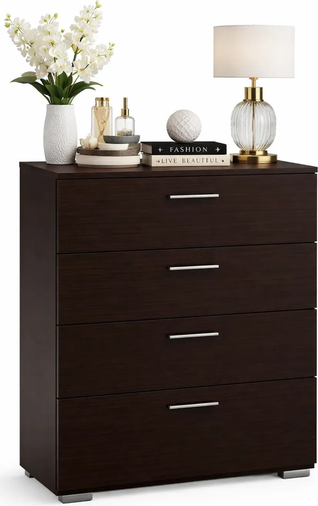 Komoda Z Szufladami Wenge 80Cm B8-Z85