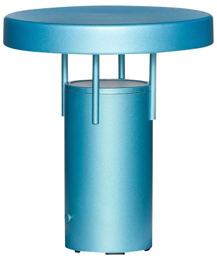 Niebieska lampa stołowa LED ze ściemniaczem (wysokość 20 cm) BringMe – Hübsch