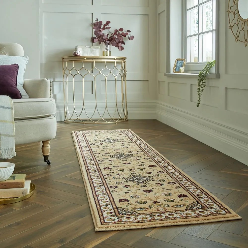 Beżowy chodnik 60x230 cm Sherborne – Flair Rugs