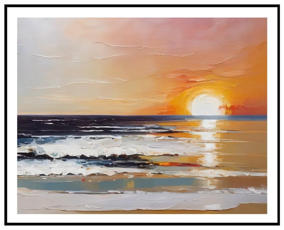 Obraz 40x50 cm Sunset on the Beach