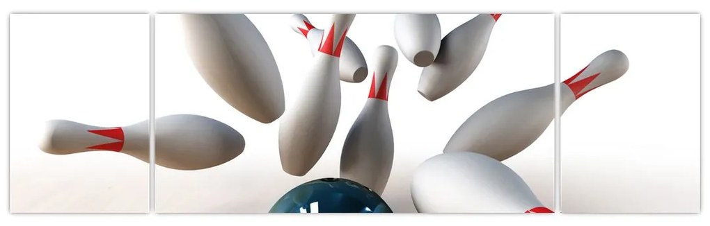 Obraz - Kręgle (170x50 cm)