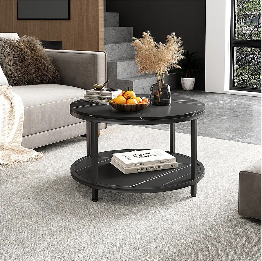 Stolik kawowy marmur 80x80x46 ontario