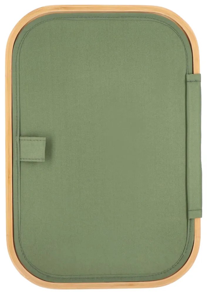 Składany kosz NOLVIO 25 L, zielony