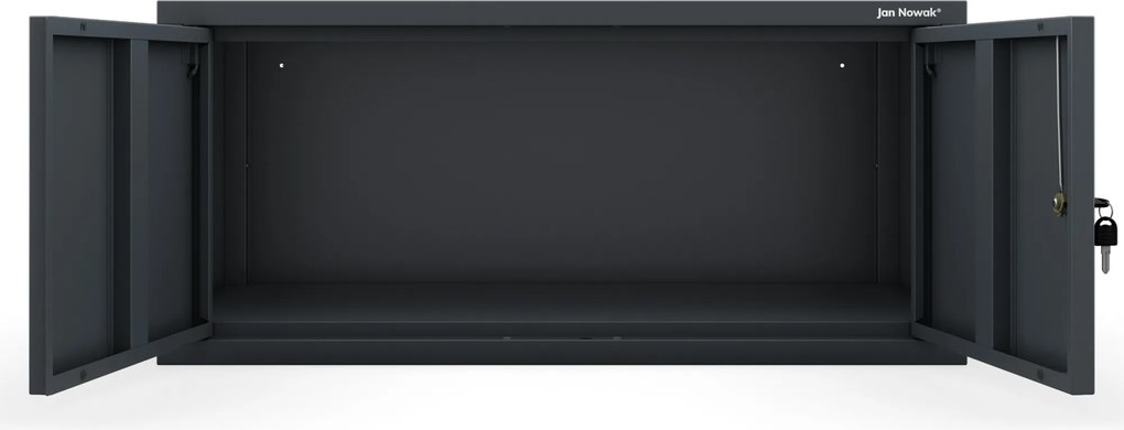 Nadstawka na szafę antracytowa, 800x380x400 mm: EWA