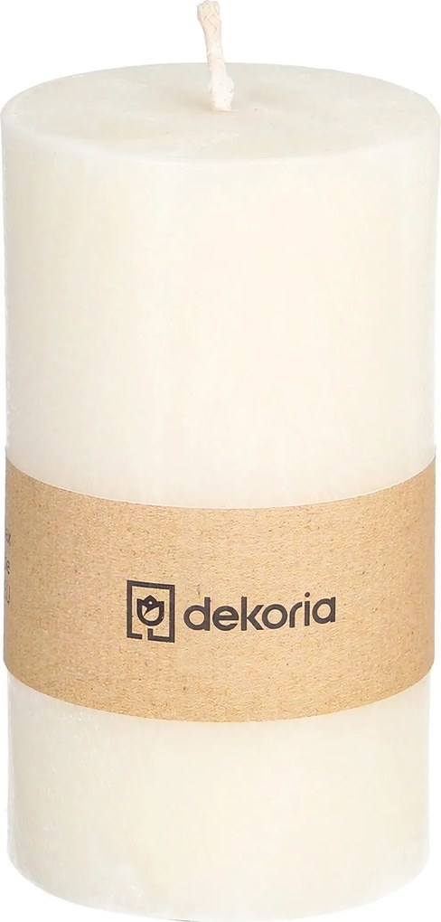 Świeca zapachowa palmowa walec White