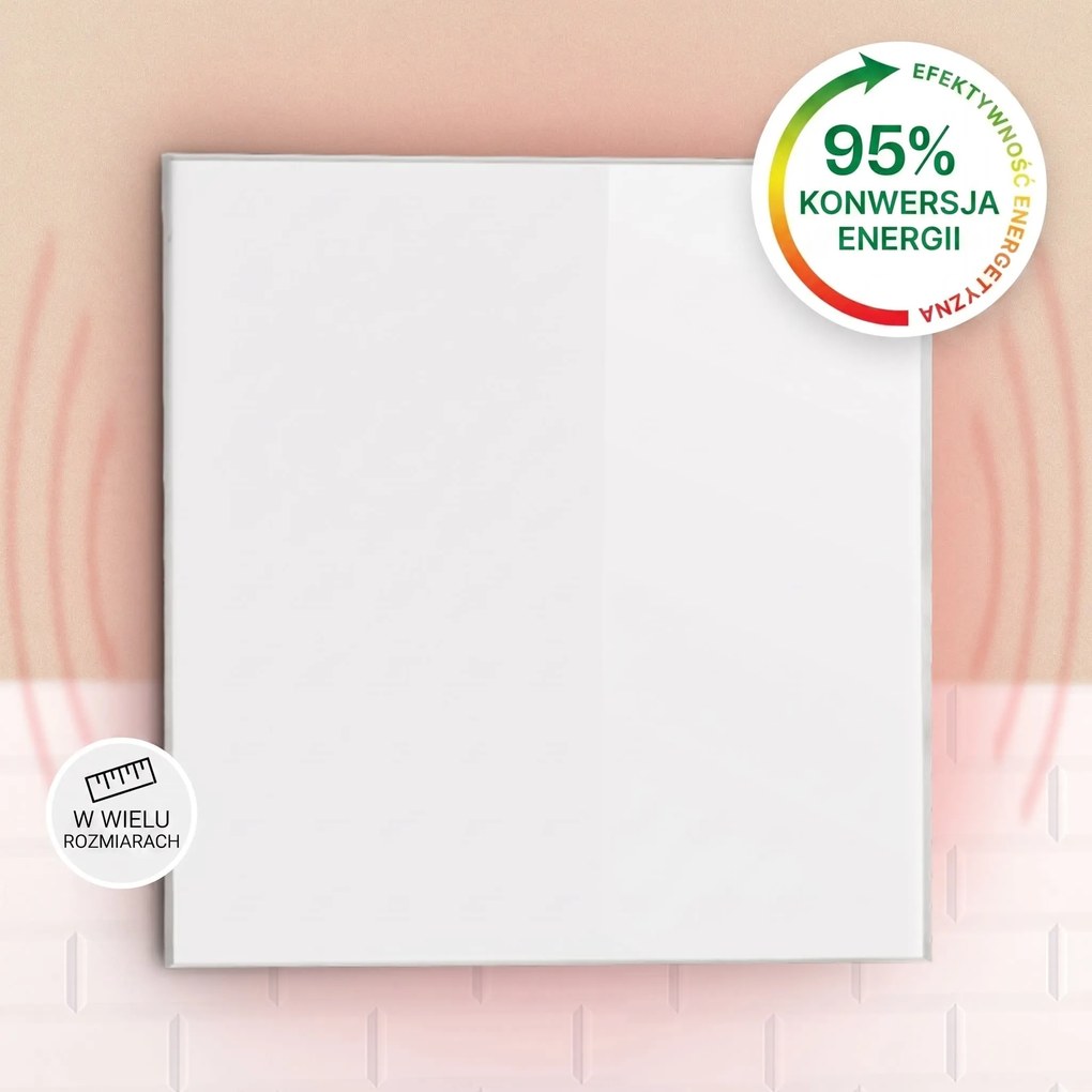 Klarstein Wonderwall 360W 60x60cm Panel na podczerwień Biały