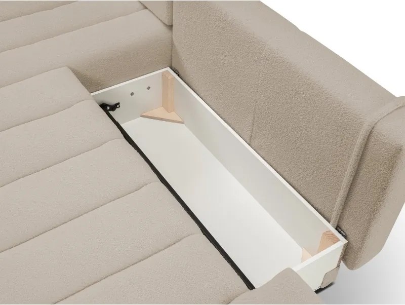 Narożnik wolnostojący BALOO Prawy w tkaninie LAMBI 07