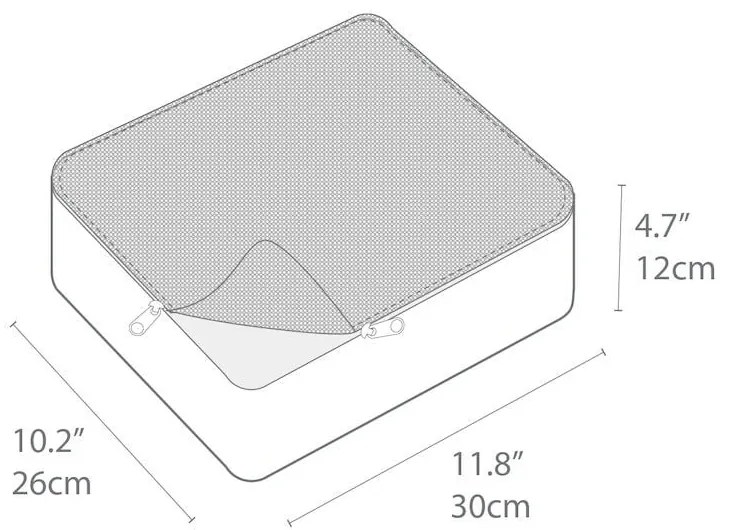 Tekstylny organizer podróżny – Bigso Box of Sweden