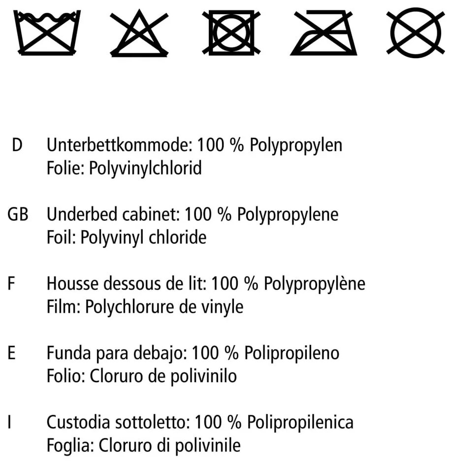 Tekstylny pojemnik pod łóżko – Wenko