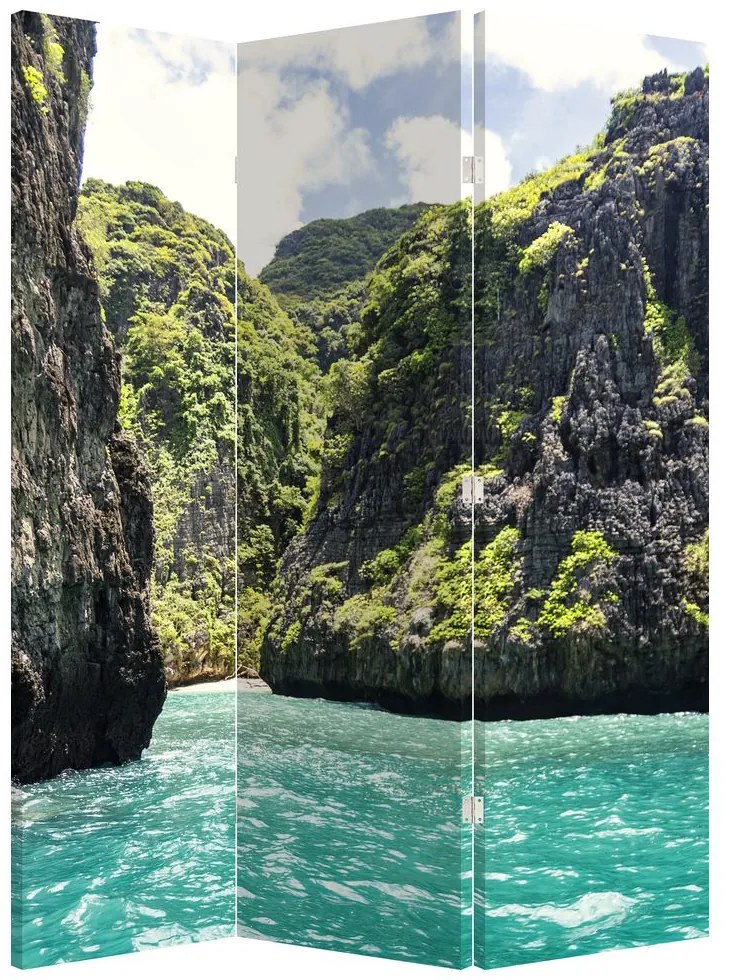 Parawan - Górska rzeka (126x170 cm)
