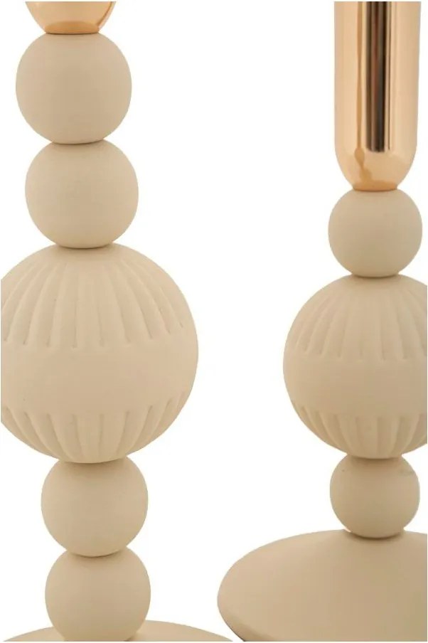 Metalowe świeczniki zestaw 2 szt. Aster – Mauro Ferretti