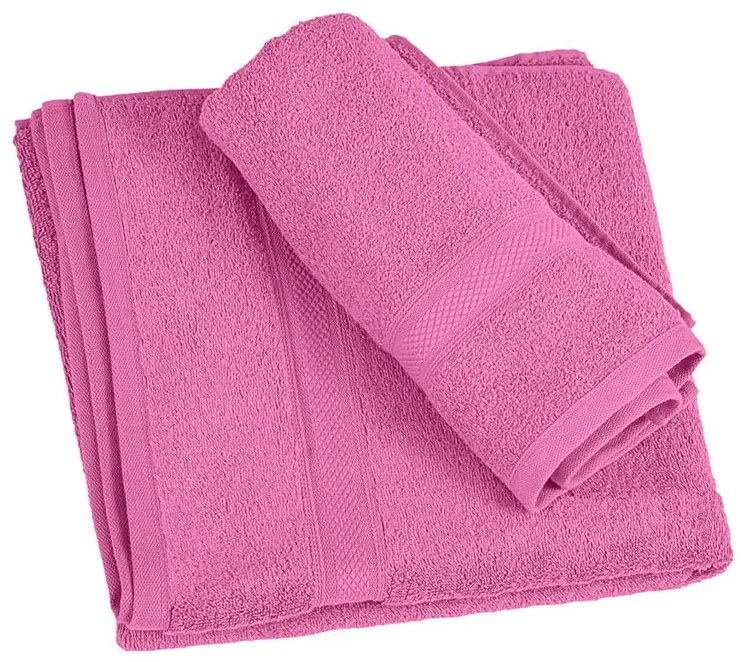 Ręcznik CLARYSSE ELEGANCE 70x140 cm różowy, 100% bawełna