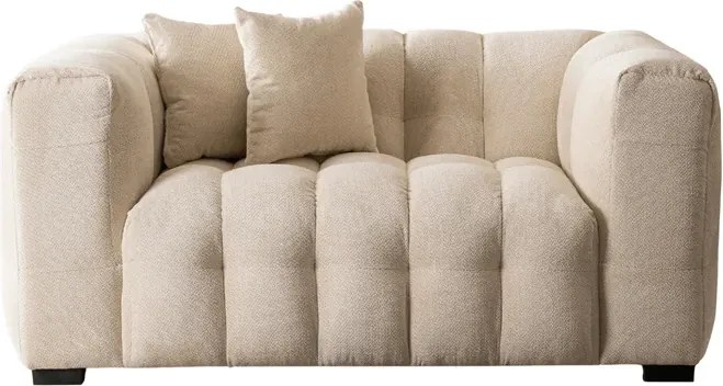 Sofa MODERNO 2S Dwuosobowa Kremowa Nowoczesna