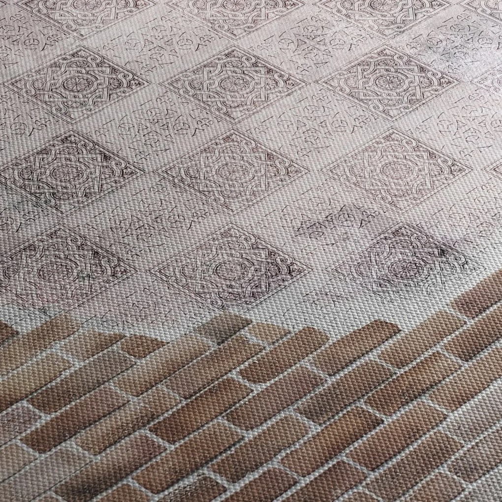 Obraz - Ceglana ściana (170x50 cm)