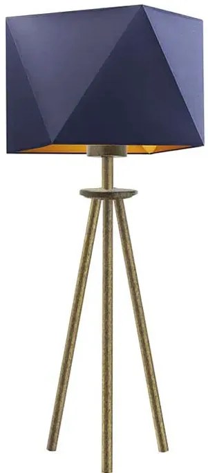 Designerska lampka nocna na złotym stelażu 5 kolorów F8-P76